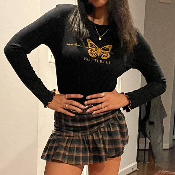 Papaya “Anti Social Butterfly” Long Sleeve Top - Picture 3 of 11